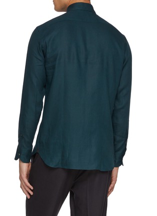 Back View - Click To Enlarge - ZEGNA - Button Up Dress Shirt