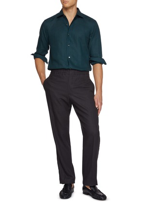 Figure View - Click To Enlarge - ZEGNA - Button Up Dress Shirt
