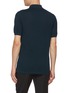 Back View - Click To Enlarge - ZEGNA - Embroidered Logo Cotton Polo Shirt