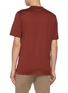 Back View - Click To Enlarge - ZEGNA - Lightweight Cotton Silk T-Shirt