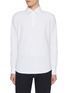 Main View - Click To Enlarge - ZEGNA - Half Button Cotton Dress Shirt