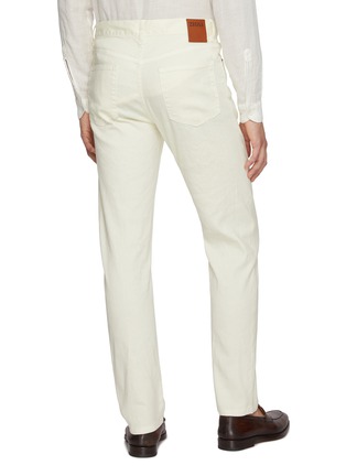 Back View - Click To Enlarge - ZEGNA - Comfort Light Wash Jeans