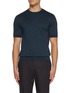 Main View - Click To Enlarge - ZEGNA - Crewneck Cotton Knit T-shirt