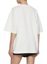 Back View - Click To Enlarge - ALEXANDERWANG - Logo Print Unisex Cotton T-shirt