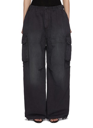 Main View - Click To Enlarge - ALEXANDERWANG - Elasticated Cargo Pants