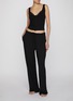 Back View - Click To Enlarge - SKIMS - Soft Lounge Tank With Lace Bralette