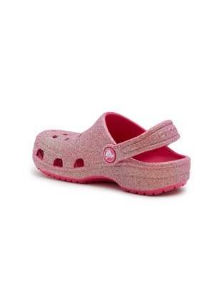 Detail View - Click To Enlarge - CROCS - Classic Iridescent Glitter Toddlers' Clog