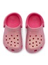 Figure View - Click To Enlarge - CROCS - Classic Iridescent Glitter Toddlers' Clog