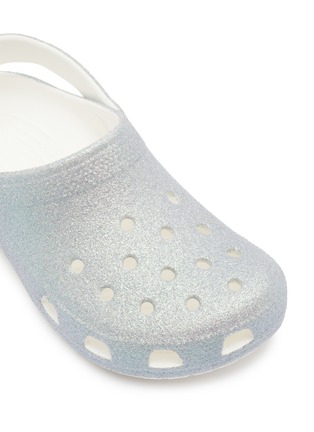 Detail View - Click To Enlarge - CROCS - Classic Iridescent Glitter Kids' Clogs