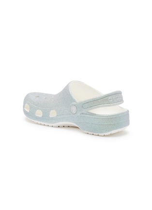 Detail View - Click To Enlarge - CROCS - Classic Iridescent Glitter Kids' Clogs