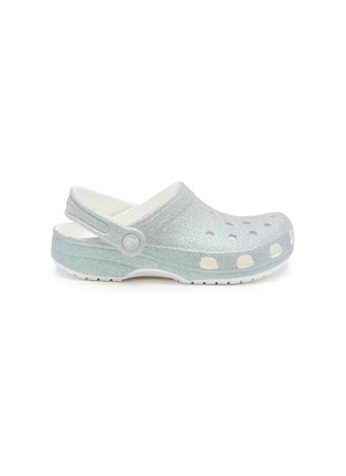 Main View - Click To Enlarge - CROCS - Classic Iridescent Glitter Kids' Clogs