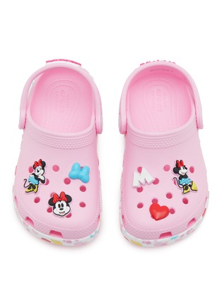 Figure View - Click To Enlarge - CROCS - Classic Iridescent Glitter Toddlers' Clogs