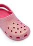 Detail View - Click To Enlarge - CROCS - Classic Iridescent Glitter Kids' Clogs