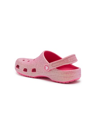 Detail View - Click To Enlarge - CROCS - Classic Iridescent Glitter Kids' Clogs