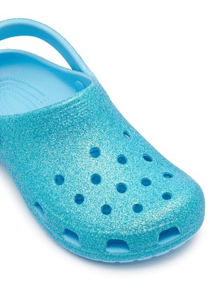 Detail View - Click To Enlarge - CROCS - Classic Iridescent Glitter Kids' Clogs