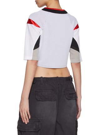 Back View - Click To Enlarge - ALEXANDERWANG - Graphic Logo Cropped Top