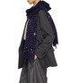 Figure View - Click To Enlarge - JANAVI - Glam Gala Merino Wool Scarf