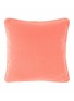 Main View - Click To Enlarge - YVES DELORME - X Iosis Divan Cushion Cover — Corail