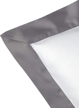 Detail View - Click To Enlarge - YVES DELORME - Linea Pillowcase — Platine