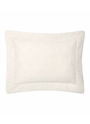 Main View - Click To Enlarge - YVES DELORME - Triomphe Pillowcase — Nacre