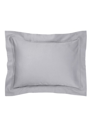 Main View - Click To Enlarge - YVES DELORME - Triomphe Pillowcase — Platine