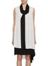 Main View - Click To Enlarge - Y'S - Tie Style Asymmetrical Hem Sleeveless Top