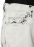  - BEAUTIFUL PEOPLE - Left Hand Twill Carved Light Wash Denim Jeans