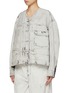 Detail View - Click To Enlarge - BEAUTIFUL PEOPLE - Double End Left Hand Light Wash Denim Jacket