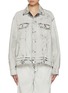 Main View - Click To Enlarge - BEAUTIFUL PEOPLE - Double End Left Hand Light Wash Denim Jacket