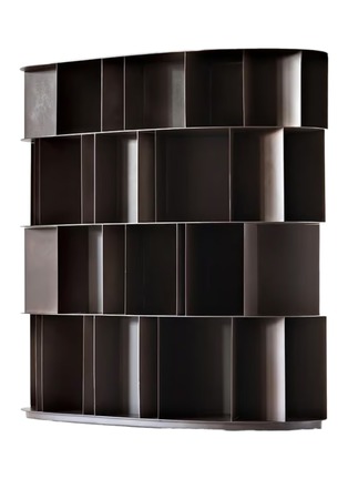 Main View - Click To Enlarge - DE CASTELLI - Existence 4 Tiers Wall Mounted Bookcase