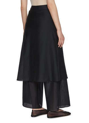 Back View - Click To Enlarge - RUOHAN - Skirt Cotton Silk Pants