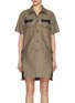 Main View - Click To Enlarge - SACAI - x WTAPS Multi Pocket Mini Dress