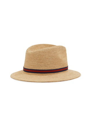 Figure View - Click To Enlarge - BORSALINO - Argentina Straw Crochet Hat