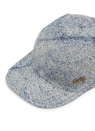 Detail View - Click To Enlarge - BORSALINO - Timothee Straw Baseball Cap