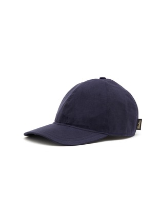 Main View - Click To Enlarge - BORSALINO - Hiker Linen Baseball Cap