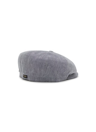 Figure View - Click To Enlarge - BORSALINO - Cesare Linen Cotton Cap