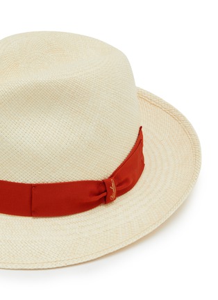 Detail View - Click To Enlarge - BORSALINO - Federico Straw Hat
