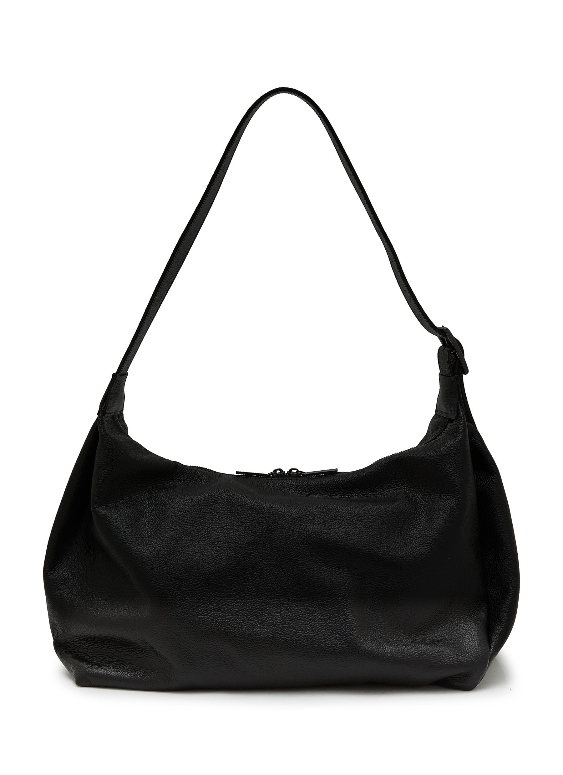 DISCORD YOHJI YAMAMOTO | Side Tuck Leather Shoulder Bag DISCORD YOHJI YAMAMOTO | Side Tuck Leather Shoulder Bag
