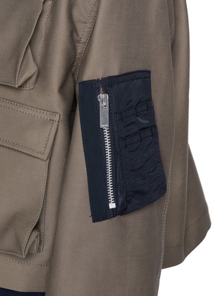  - SACAI - x WTAPS Square Stitching Jacket