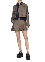 SACAI | x WTAPS Square Stitching Jacket | Women | Lane Crawford