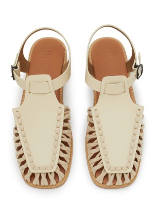 Detail View - Click To Enlarge - HEREU - Alaro Leather Roma Sandals