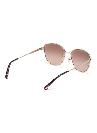 Figure View - Click To Enlarge - CHLOÉ - Marcie Metal Rectangle Sunglasses