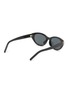 Figure View - Click To Enlarge - SAINT LAURENT - Recycled Acetate Oval Sunglasses