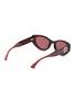 Figure View - Click To Enlarge - GUCCI - Acetate Cat Eye Sunglasses