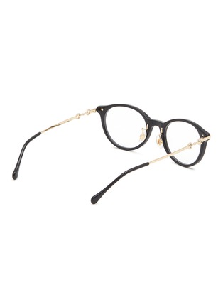 Figure View - Click To Enlarge - GUCCI - Asian Fit Acetate Round Optical Glasses