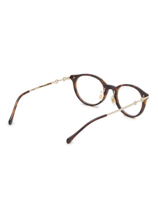 Figure View - Click To Enlarge - GUCCI - Asian Fit Round Optical Glasses