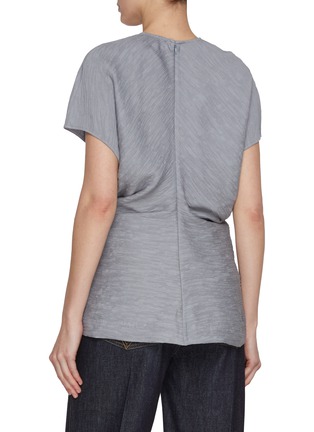 Back View - Click To Enlarge - TOTEME - Slouch Waist Top