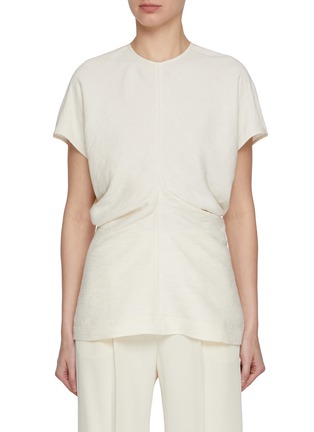 Main View - Click To Enlarge - TOTEME - Slouch Waist Top