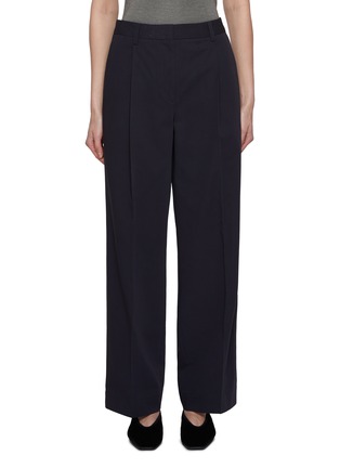 Main View - Click To Enlarge - TOTEME - Slanted Pocket Cotton Trousers