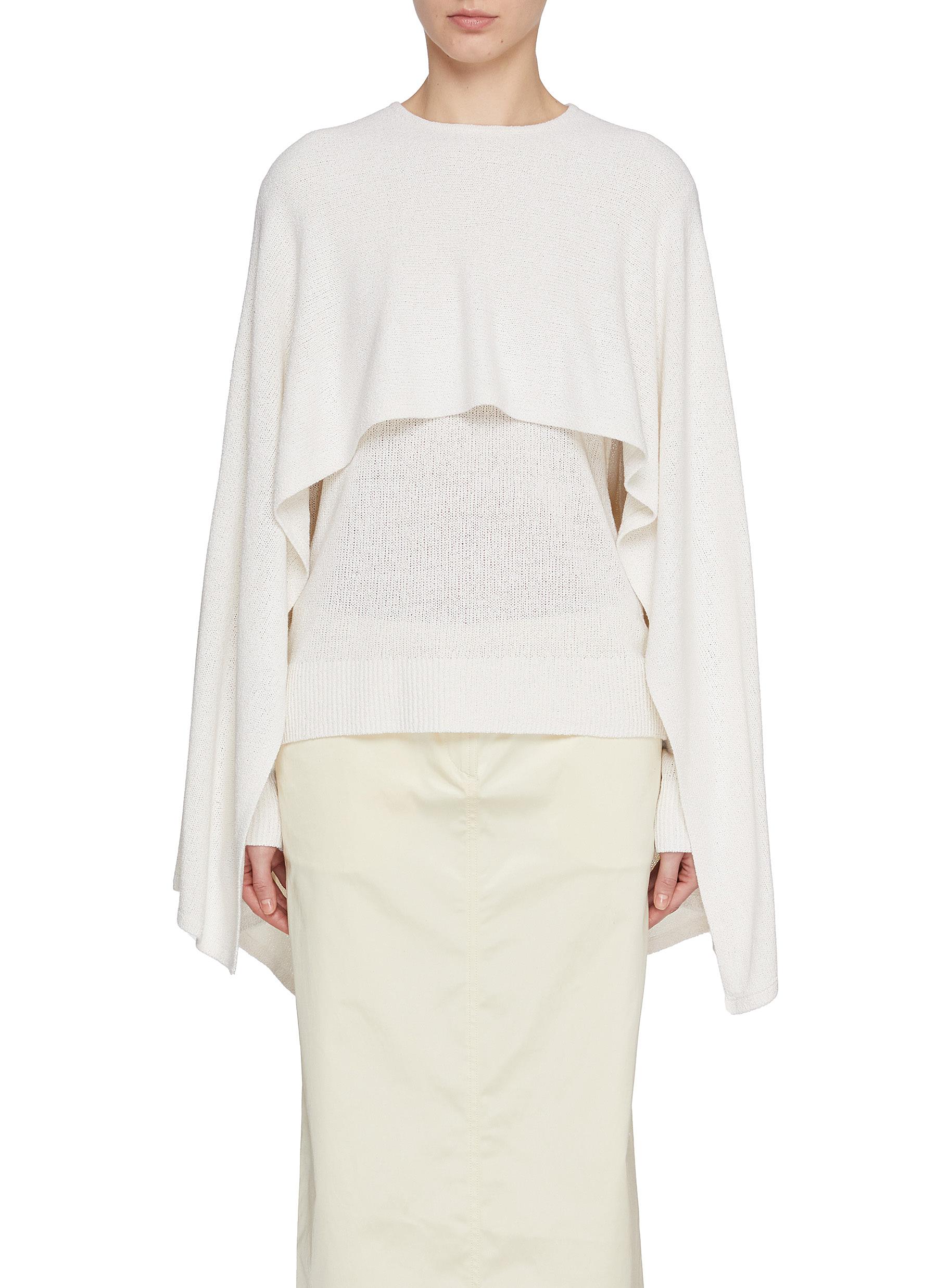 TOTEME | Cape Knit Top | Women | Lane Crawford